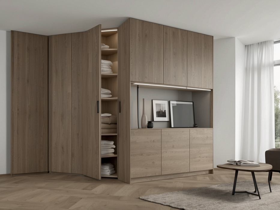 Угловой корпусный шкаф «Вайден»